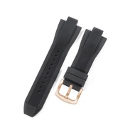 Suitable For Michael Kors MK Watch Strap Rubber Strap Mens Protruding Strap Watch Accessories Silico