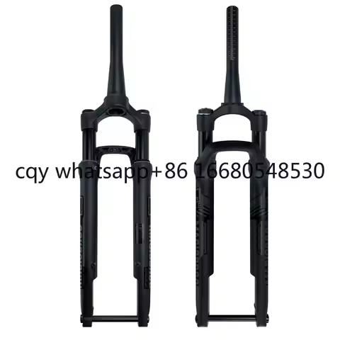 AD Good 700C Rock Shox Shock sorber Front Fork Thru Axle 100*12MM Disc Brake Travel 60MM Air Suspens