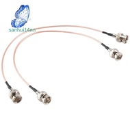 2Pcs 3G HD SDI Cable BNC Cable 30cm 75 Ohm for Cameras  Video Equipment Supports HD-SDI 3G-SDI 4K 8K