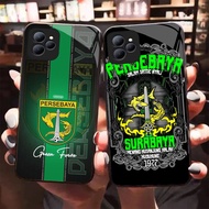 HK-65 Persebaya Glass KACA Casing for Infinix Smart Hot Note 50 40Pro 7 50Pro 40i 50i 30i 10 6 Infin