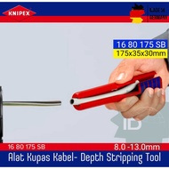 Cable Stripping Tool 16 80 175 SB Knipex Depth Stripping Tool