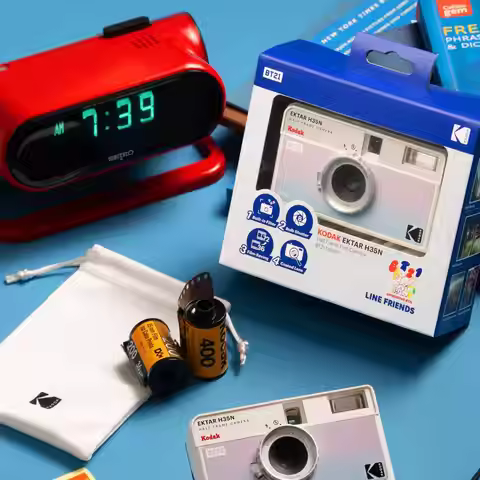 2026 Kodak Ektar H35N x BT21 H35 Limited Edition Half Frame 35mm 135 Film Camera Reusable Film Camer