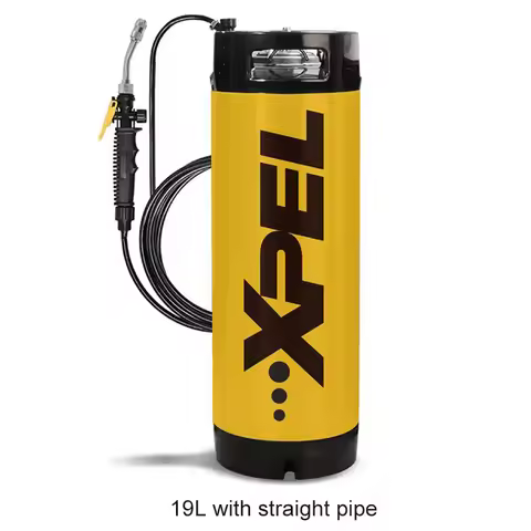 9.5L 19L Portable Stainless Steel Window Tint Keg Sprayer Car Wrap Tools Pressure Tank Car Wash Buck