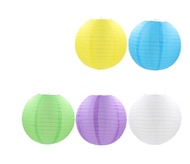 Lampion Kertas/Paper Lantern/ Lampion Gantung Lampion Kertas Warna Polos Diameter