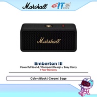 Marshall Emberton III Portable Bluetooth Speaker
