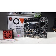 BUNDLE AMD RYZEN 5 3400G 3.7GHZ MOTHERBOARD PROCESSOR HSF