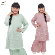 Mewah Exclusive Baju kurung Moden Riau Azizah Junior Clothing Set kurung