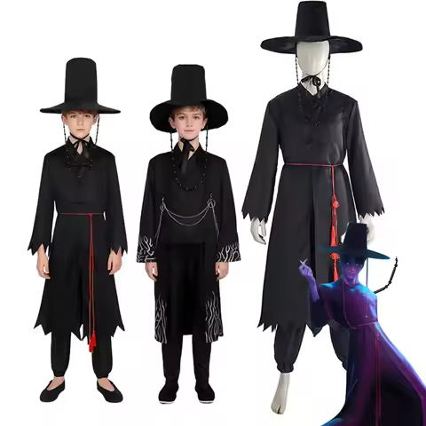 Cosplay Costumes for Kids Adults Boys Jinu Uniform Kimono Set Halloween Party Outfits