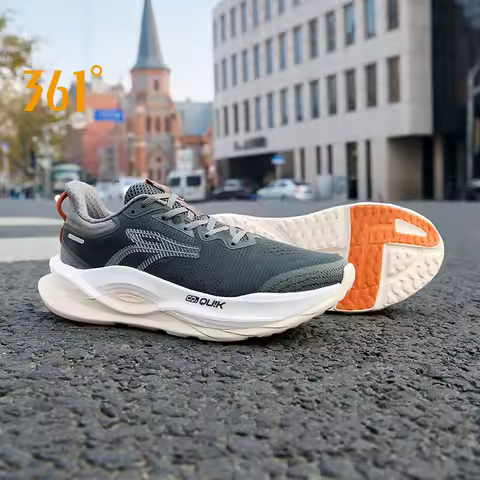 361 Degrees Fierce 5 Men Running Shoe New Breathable Shock-absorber Comfortable Non-slip Wear-resist