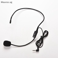 [Maurce] Vocal Wired Headset Microphone microfono For Voice Amplifier Speaker Mike SG