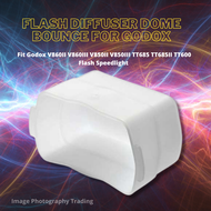 Flash Diffuser Dome Bounce - Fit Godox V860II V850II TT685 TT600 Flash Speedlight