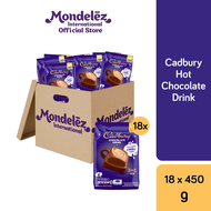 [Carton Sale]  Cadbury Hot Chocolate Drink 390g x (18 Packets)