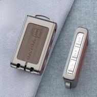 เคสกุญแจรถยนต์ Volvo XC60 S90 S60 XC40 XC90 อุปกรณ์ตกแต่งภายในรถยนต์ อุปกรณ์เสริมธุรกิจแบบโลหะผสม