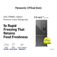 [PAYDAY PROMO] Panasonic Prime+ Edition 3 Doors Refrigerator with PrimeFresh & PrimeFreeze NR-CW530X