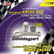 IKK MODENAS KRISS 110 (ST-2)(ST-3) TURBO POWER *BLACK BEARING* RACING / ORIGNAL EMOS CONNECTING ROD 