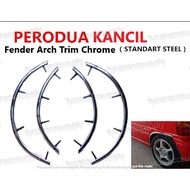 Fender Arch Trim Chrome Perodua Kancil Stainless Steel