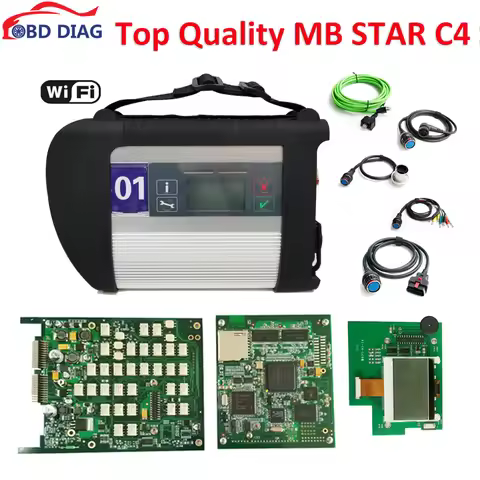03/2025 Wifi MB STAR C4 DOIP Full Chip MB SD Connect Compact C4 Diagnosis Scanner Tool For Benz Cars