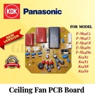 PANASONIC/KDK [ORIGINAL] Ceiling Fan PCB Board BayuFan F-M14D9/KY-15Y9