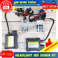 CROSSTIGER Lampu Mobil Headlight HID Xenon H7 6000K 55W 2 PCS with Ballast 12V / Lampu Led Mobil / L