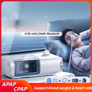 Portable APAP CPAP for OSA Sleeping Anti Snoring Device Travel CPAP Machine Blood Oxygen Monitoring 