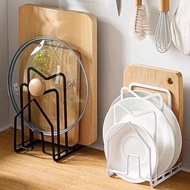 >SG Stock> Pan Lid Holder Cutting Board Holder Pot Lid Holder Baking Pan Holder Baking Tray Holder D