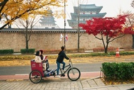 Seoul Private Pedicab Tour : Bukchon Anguk Jongno Hanok Village