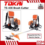 TOKAI Brush Cutter TS-43E Mesin Rumput Tahan Lasak, Grass Cutter Heavy Duty (ELECTRIC STARTER) (2 ST