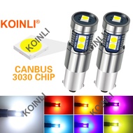 KOINLI CANBUS T10 Led Bulb BAY9S BA9S BAX9S H6W T4W H21W Led W5W 9SMD 3030 Clearance Rear Fog Light 