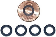 5X #010 Square O-Rings 1/4" ID X 3/8" OD X 1/16" CS Buna-N Nitrile Small. Buna 70 Duro. JL Missouri 
