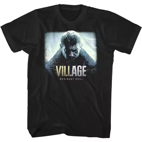 Resident Evil Village Ladies Mens New Game Resident Evil Game Short Sleeve T-Shirt Comfortable and B