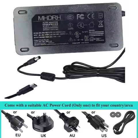 OEM 12V 3A AC/DC Adapter for Huion Kamvas 22 Plus GS2201 20 GS1901 GT-191 V2 Pro GT-221 24 GT-240 19