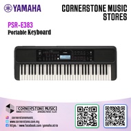 Yamaha Portable Keyboard PSR-E383 61 Keys *Pre Order* (PSR E383 / PSRE383 / PSR E 383) - B / Black