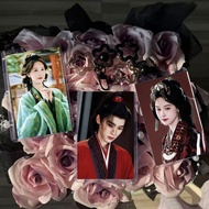 Chuchu Zhou Yiran Chen Duling Merchandise Photocard Luggage Tag Badge School#翘楚周翊然陈都灵周边小卡行李牌胸牌校
