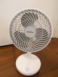 [無線風扇] 靜音 座枱風扇 7000mAh (Type-CUSB 叉電) [左右及上下送風] | 辦公室 | 廚房 | 露營 | 適用 | 循環風扇 | LED 電量指示燈 | 輕巧 | 便攜 |