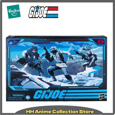 Hasbro G.I. Joe Set Cobra Arctic Mission 3-pack Action Figures, Poseable Dolls, Collectible Gift, Ne