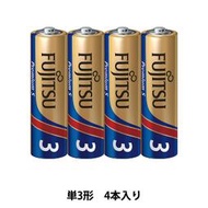 【日本官方賽事用電池】四驅博士學校 四驅車 Fujitsu 日本製 FDK 富士通 3號 鹼性乾電池 不可充電 4入裝