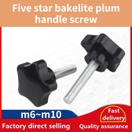 Complete size M6 M8 M10 Torx handle screw star bakelite hand screw bolt star screw mechanical handle