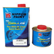 Nippon Nax Premila 9600 2:1 Top Coat Clear 1Ltr C/W 210 2K Hardener 0.5Ltr