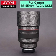 RF 85 1.2 Decal Skin Vinyl Wrap Film Lens Body Protective Sticker Protector Coat Cover For Canon RF 