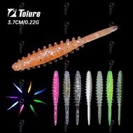 Threaded Needle Tail 37mm 0.22g 10pcs/Bag Ajing Softbait