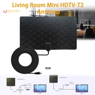 qingsong Universal Television Antenna Electronic Equipment Digital Box Indoor TV Aerial High Gain