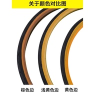 INNOVA 16-inch/20-inch 349/451 Folding Bike Tire, Wire Bead Clincher Tyre, Pink/Yellow Sidewall Fold