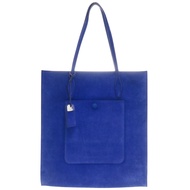 Tod's 藍色麂皮手提包，成色極佳，藍色，0864 [二手] TOD'S