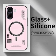 HP Softcase Glossy Glasshp For OPPO A6X - OPPO A6X 4G-5G - OPPO A6X 4G Case - OPPO A6X 5G - OPPO A6X