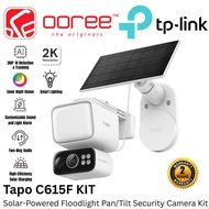 TP-LINK Tapo C615F KIT / Tapo C615G KIT (4G SIM) Solar-Powered Outdoor Pan/Tilt Wi-Fi CCTV Security 