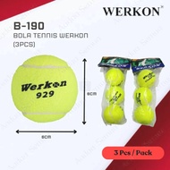 Werkon Tennis Balls Baseball Balls Tennis Balls, Pack of 3 Good Quality Tennis Balls