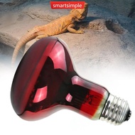 SMARTSIMPLE Reptile Heating Lamp UVA Infrared Bulb 25W-100W for Pet Snake Turtle Gecko Amphibian Pet