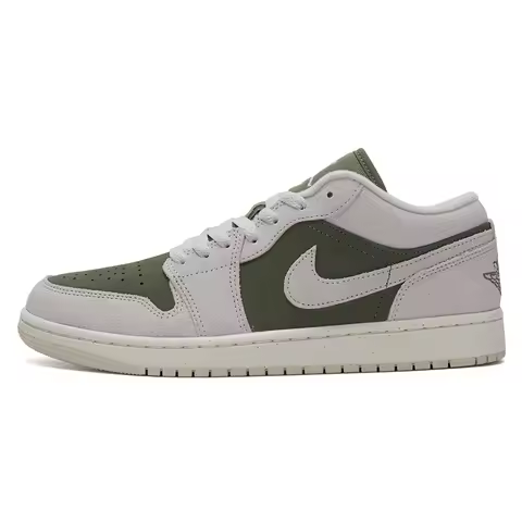 Nike Men's Shoes Air Jordan 1 Low Sports Shoes Trendy Fashion Off-Court Casual Basketball Shoes Hv40