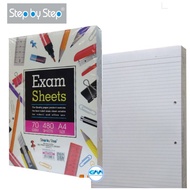 SBS Exam Sheet 70gsm 480 Sheets | Foolscap Paper A4 Size | Test Pad Paper | Kertas Kajang