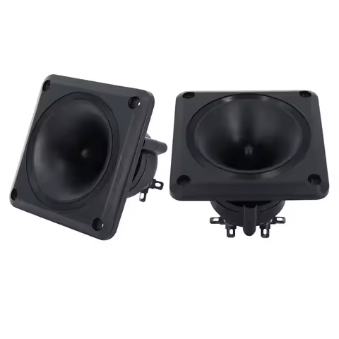 2Pcs/lot 88MM X 88 MM Piezoelectric Tweeters 75-150W Tweeter Loudspeaker Ceramic Buzzer Treble Squar